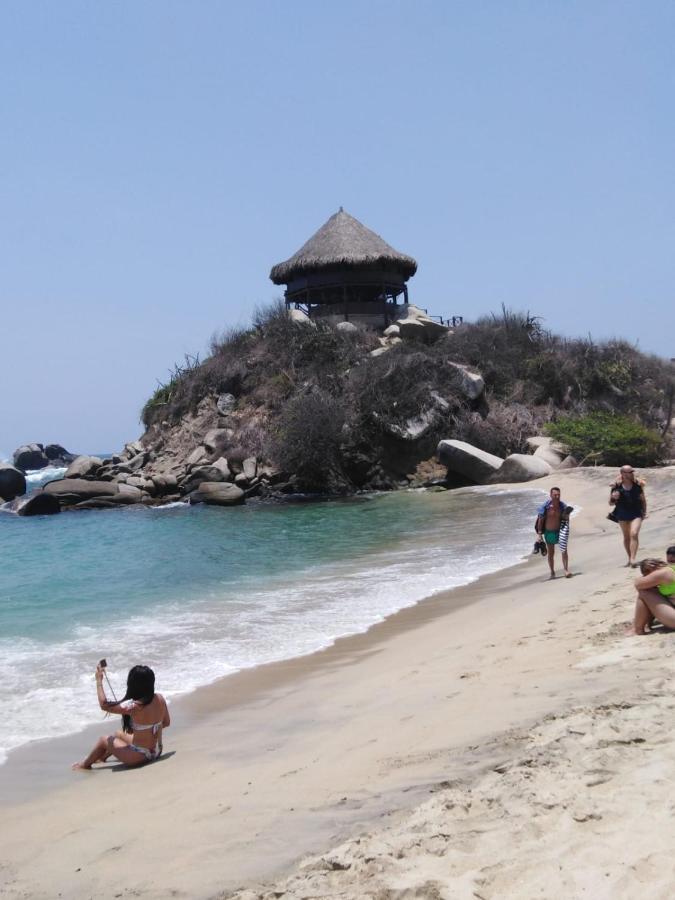 Sierra Tayrona Hostel El Zaino Dış mekan fotoğraf